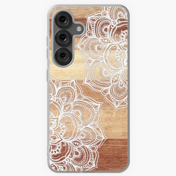 Item preview, White Doodles on Blonde Wood designed and sold by micklyn.