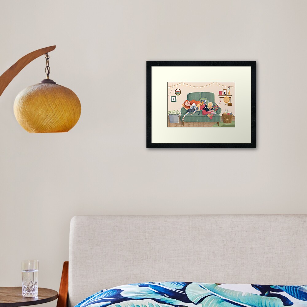 Vista previa del artículo con la obra «Lámina enmarcada», diseñado y vendido por paulahurtado.