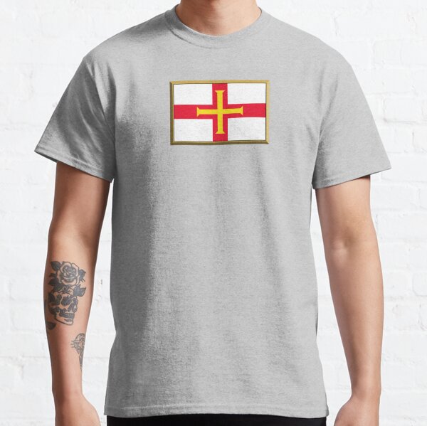 Guernsey Flag Gifts, Stickers and Products Classic T-Shirt