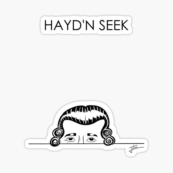 Hayd'n Seek Sticker