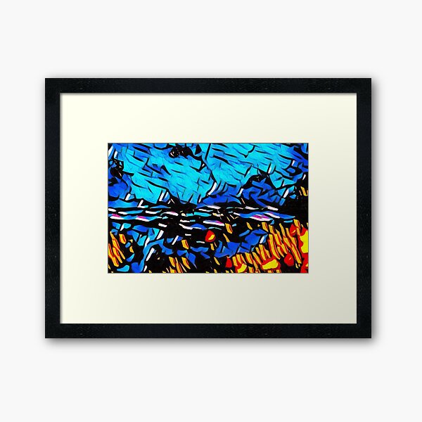 Holiday Dreaming 11 designed and created by (c) Janet Watson Art Framed Art Print
