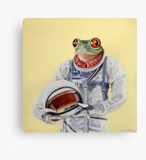 Froschmission Leinwanddruck