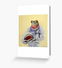 Frog Mission Greeting Card