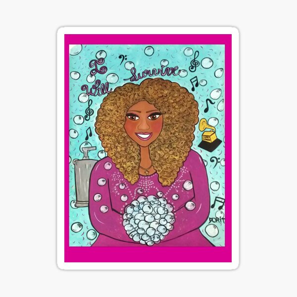 Queen Gloria Sticker