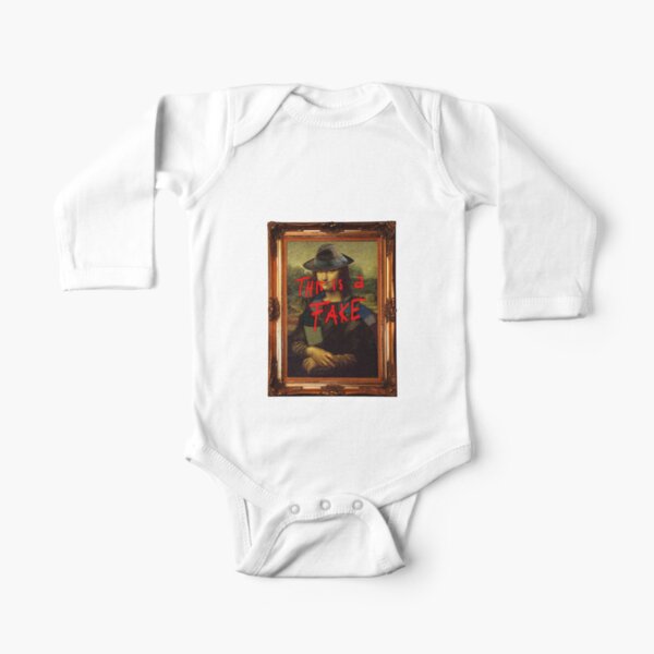 This is a Fake Long Sleeve Baby One-Piece