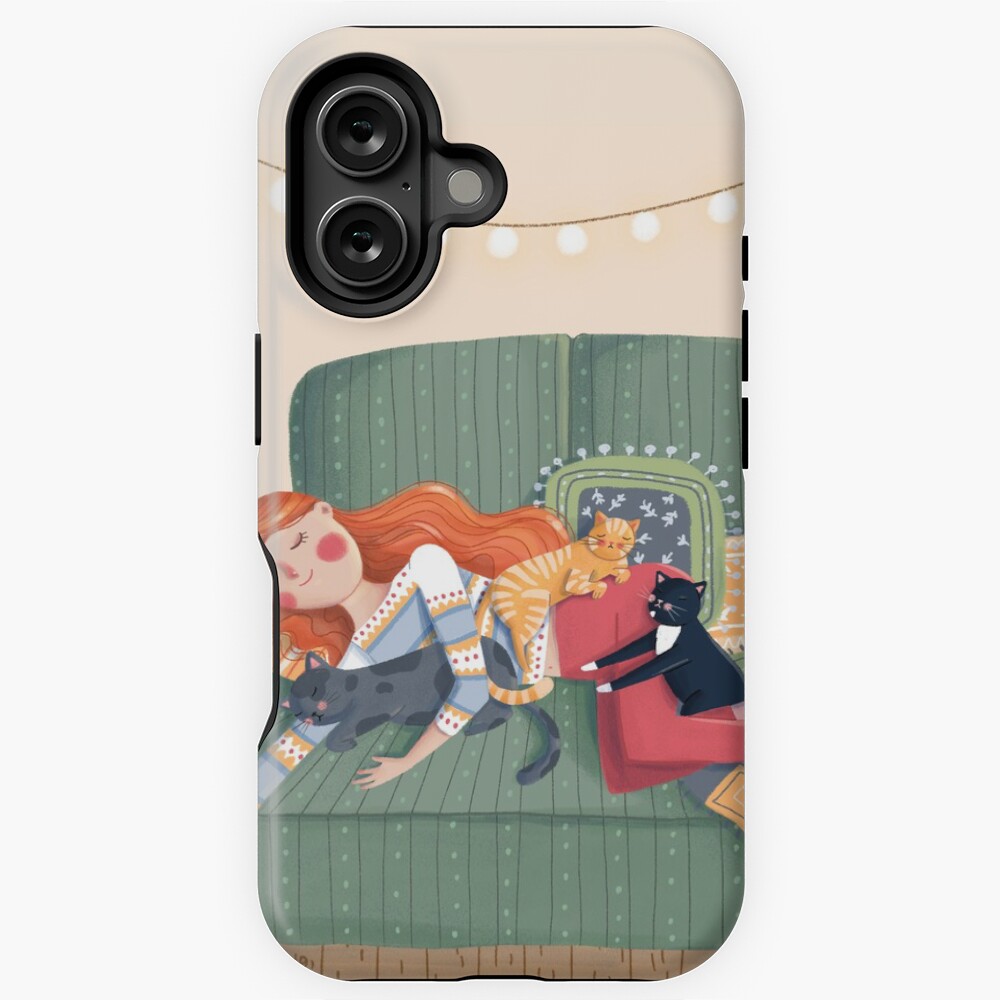 Vista previa del artículo con la obra «Funda resistente MagSafe para iPhone», diseñado y vendido por paulahurtado.