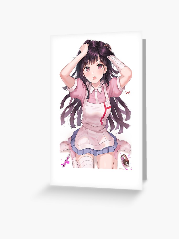 Nurse anime girl Greeting Card by Reynoka