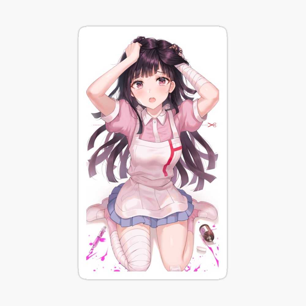 Anime girl underwear Art Print by Reynoka