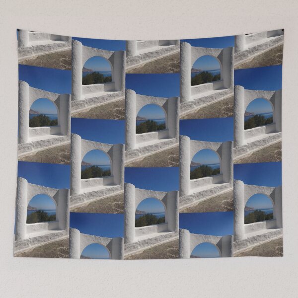 Item preview, Aegean view, single arch, Symi (vertical)  designed and sold by paulboizot.