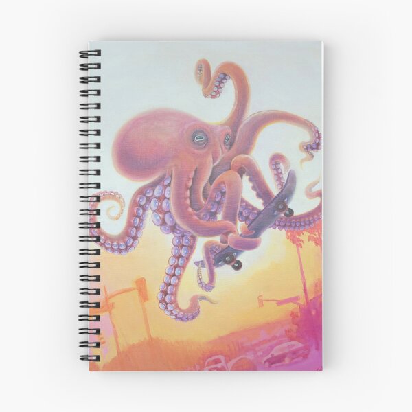 Item preview, The Octopus Skater designed and sold by catshrine.