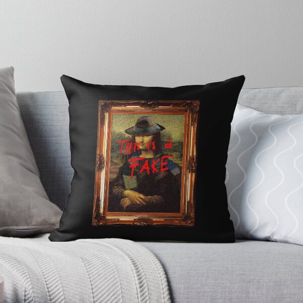 This is a Fake Throw Pillow