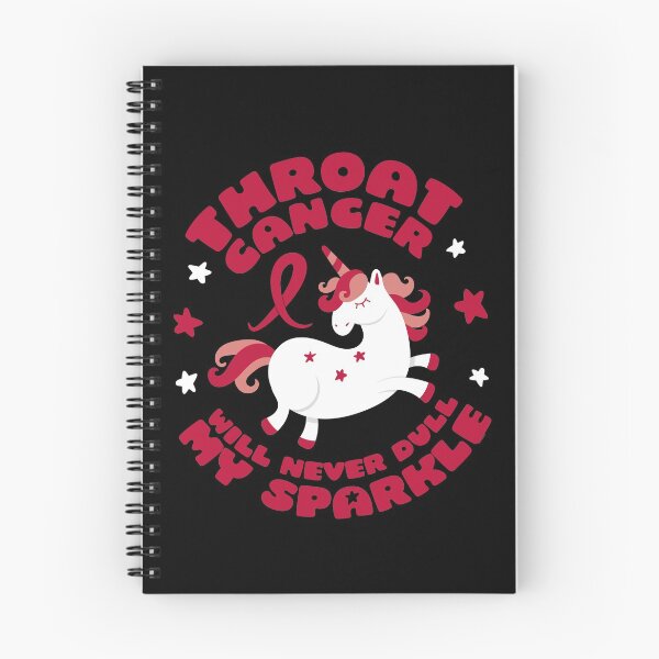 Item preview, Throat Cancer Will Never Dull My Sparkle Quote Unicorn designed and sold by ZubbaZooba.