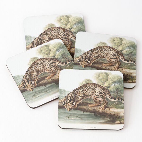 Item preview, Ocelot - John James Audubon designed and sold by Vintage Designs +.