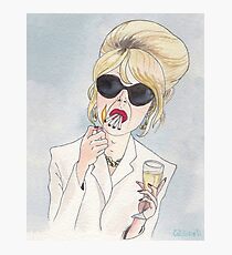 Patsy Stone of Absolutely Fabulous / Ab Fab Photographic Print