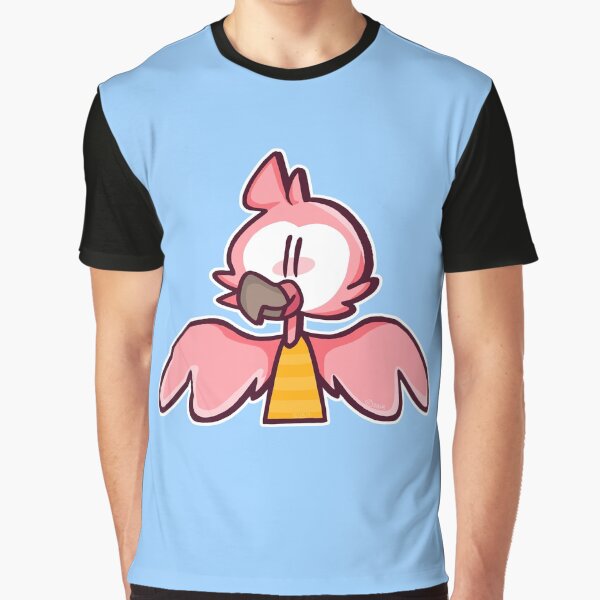 Flamingo Cartoon Graphic T-Shirt