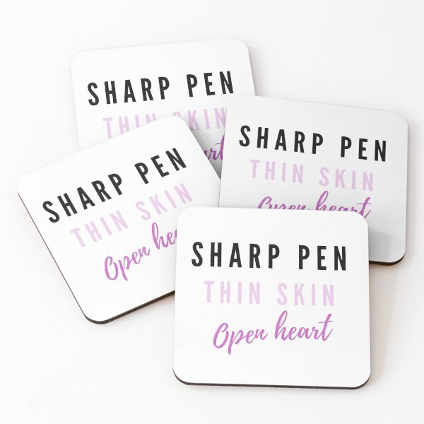 Item preview, Sharp Pen Thin Skin Open Heart - Taylor Swift designed and sold by bombalurina.
