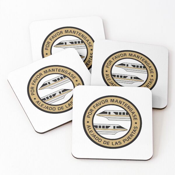 Item preview, MonorailPorFavorGoldCircle designed and sold by WDWretro.