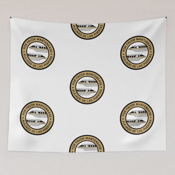 Item preview, MonorailPorFavorGoldCircle designed and sold by WDWretro.
