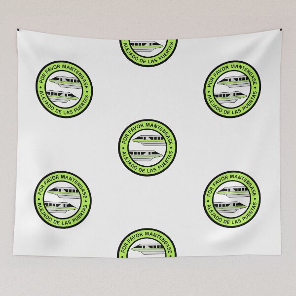 Item preview, MonorailPorFavorLimeCircle designed and sold by WDWretro.