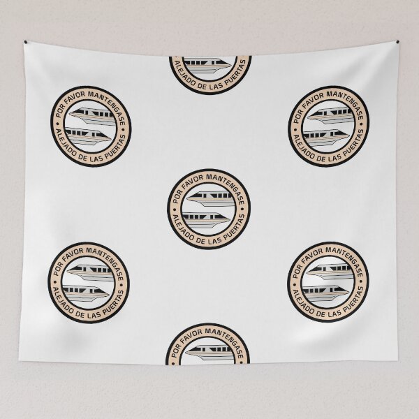 Item preview, MonorailPorFavorPeachCircle designed and sold by WDWretro.