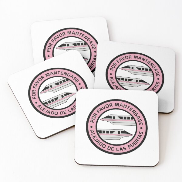 Item preview, MonorailPorFavorPinkCircle designed and sold by WDWretro.