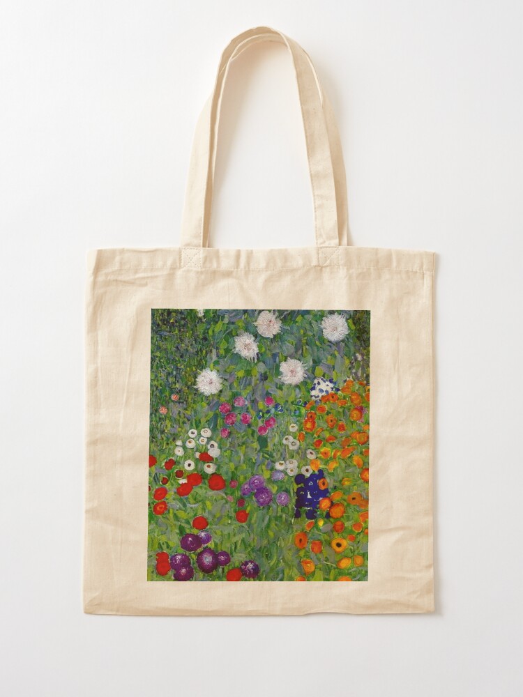 Flower Garden Vintage Tote Bag