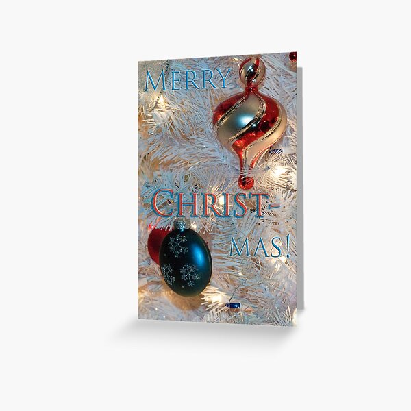 Merry Christ-mas! Greeting Card
