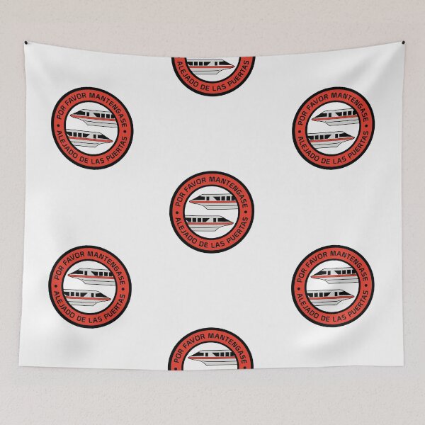 Item preview, MonorailPorFavorRedCircle designed and sold by WDWretro.