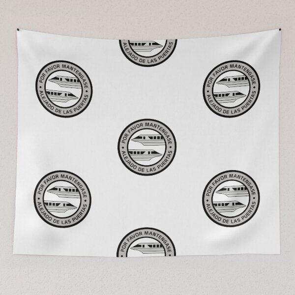 Item preview, MonorailPorFavorSilverCircle designed and sold by WDWretro.