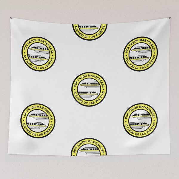 Item preview, MonorailPorFavorYellowCircle designed and sold by WDWretro.