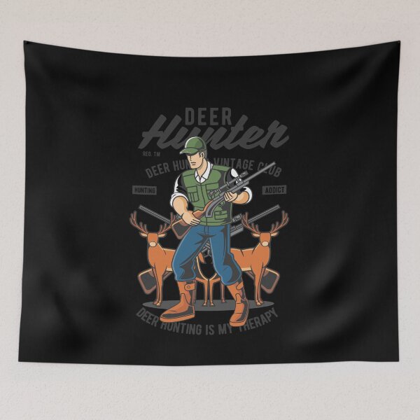 Item preview, DEER HUNTER VINTAGE T SHIRT TEE GIFT PRESENT BIRTHDAY CHRISTMAS designed and sold by Timcito.