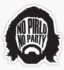 No Pirlo, No Party Sticker