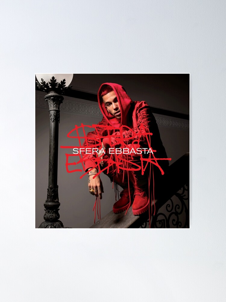 Sfera Ebbasta Poster for Sale by Dekss-Shop