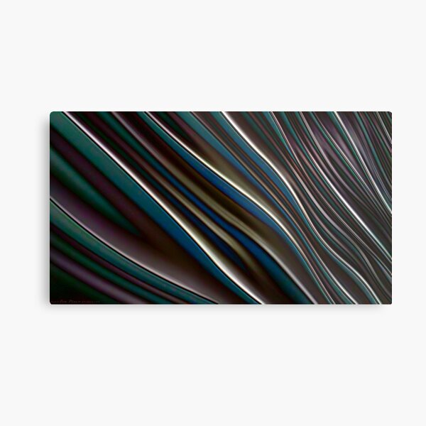 Dream Waves Abstract Photography Art Metal Print