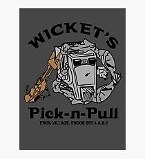 Wicket's Pick-N-Pull Photographic Print