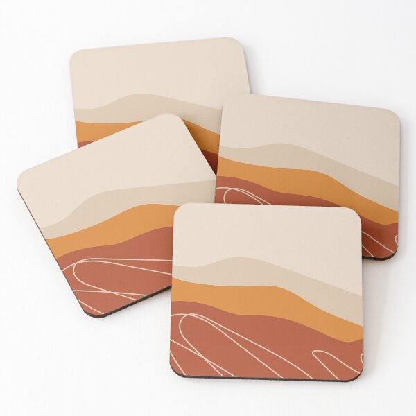 Item preview, Abstract Terracotta Scribbles designed and sold by elloiseollave.