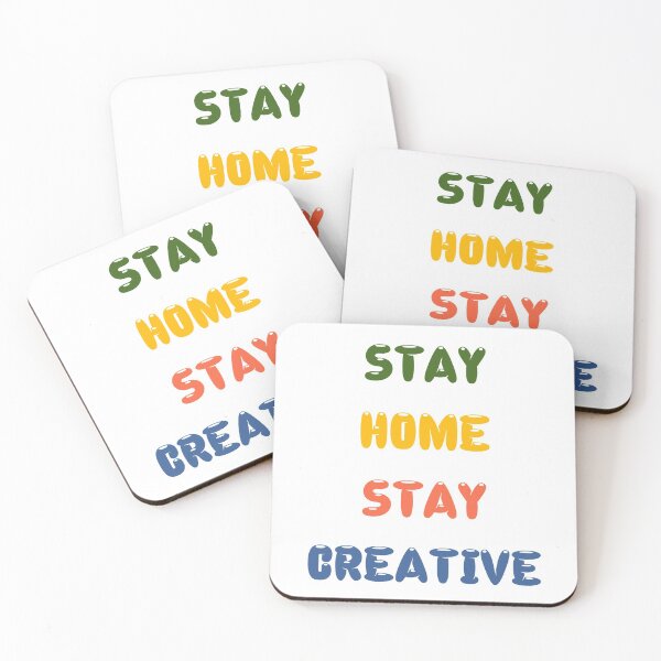 Item preview, Stay Home Stay Creative designed and sold by basitcv.