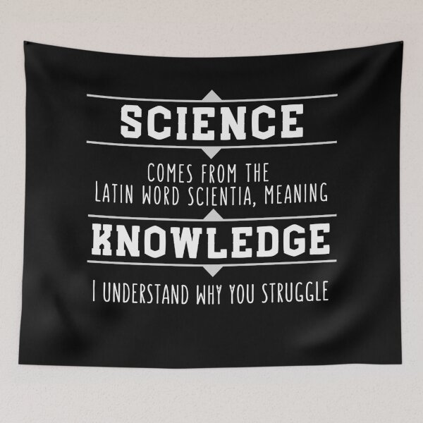 Item preview, Science Is Knowledge a Fact designed and sold by IntegrityDesign.