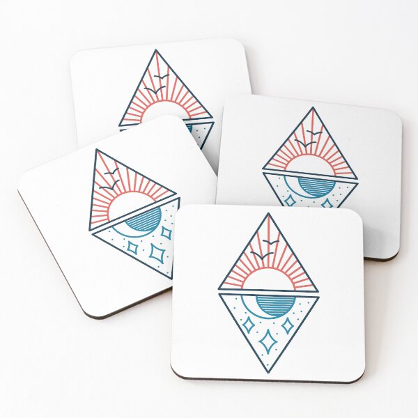 Item preview, Sun and Moon Minimal designed and sold by nikolaysparkov.