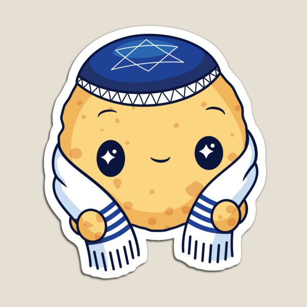 Matzah Ball Religion Judaism Kippah Tallit Magnet