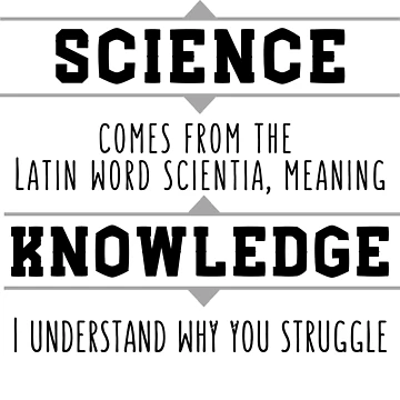 Artwork thumbnail, Science Is Knowledge a Fact by IntegrityDesign