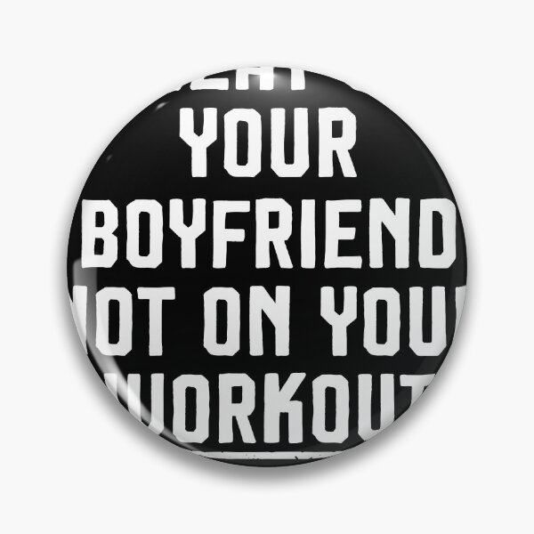 Item preview, Cheat On Your Boyfriend Not On Your Workout Hoodie / Funny Gym Fitness Workout Hoody designed and sold by Noussairox.