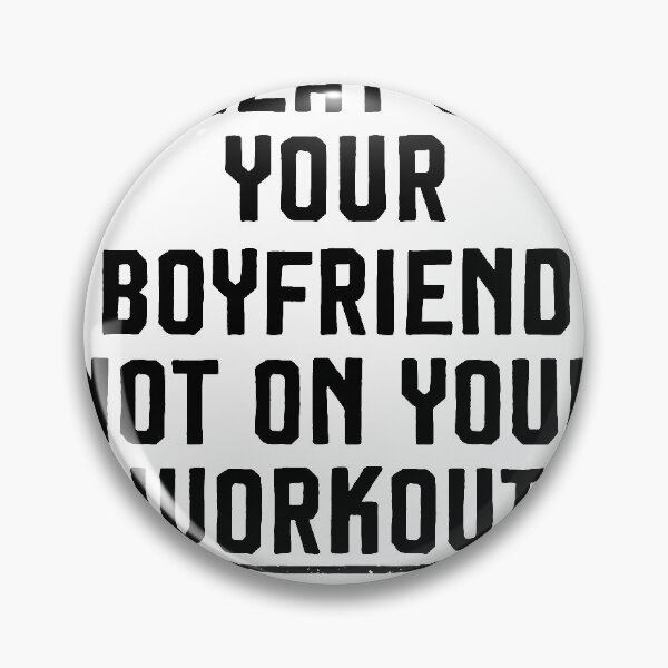 Item preview, Cheat On Your Boyfriend Not On Your Workout Hoodie / Funny Gym Fitness Workout Hoody designed and sold by Noussairox.