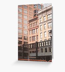 Line Line Line Greeting Card