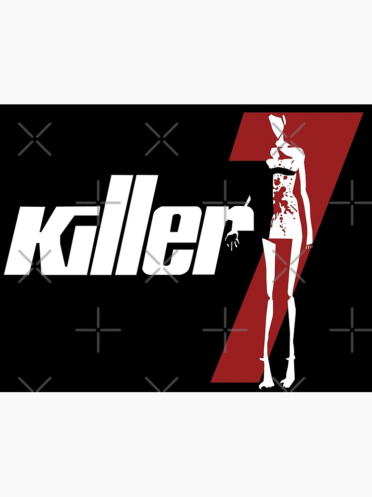 Killer 7 Playstation 2 PS2 Gamecube Glossy Promo Ad Poster