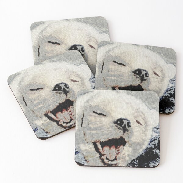Item preview, Cutest Everest White Smiling Dog designed and sold by Frostyjenson.