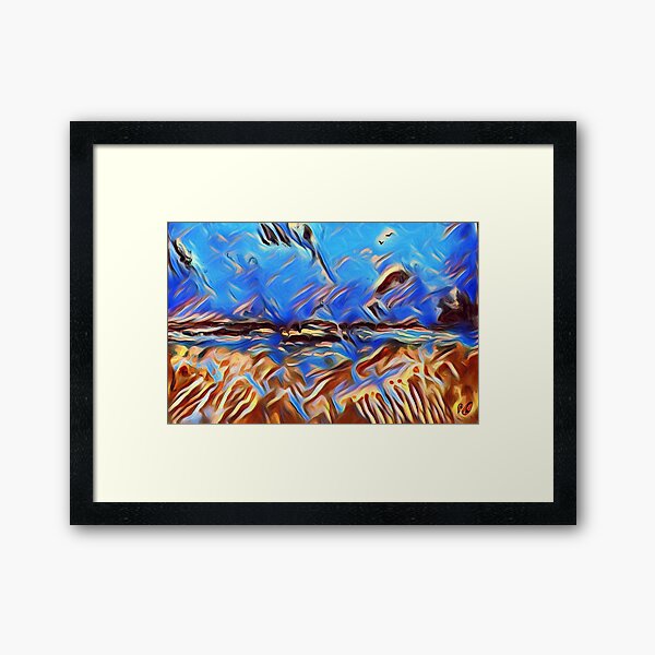 Holiday Dreaming 24 designed and created by (c) Janet Watson Art Framed Art Print