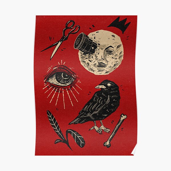 Travel to the Moon Poster