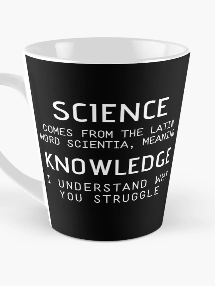 Thumbnail 3 of 4, Coffee Mug, Science Is Knowledge Pro Science designed and sold by IntegrityDesign.