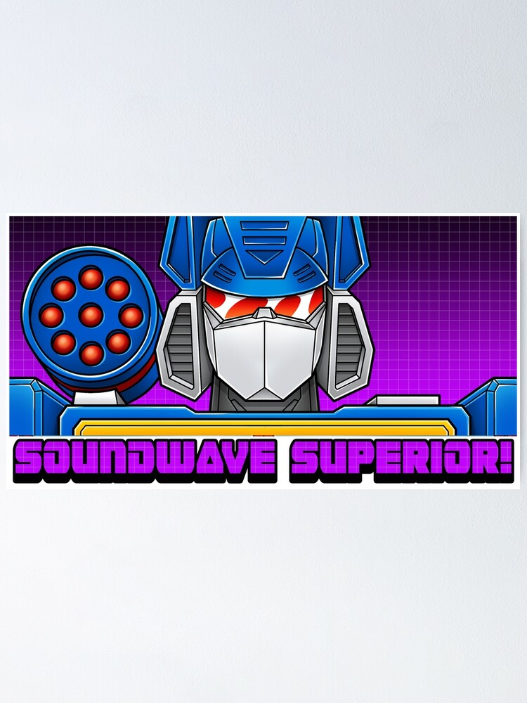 Soundwave Rodimus Transformers Print 